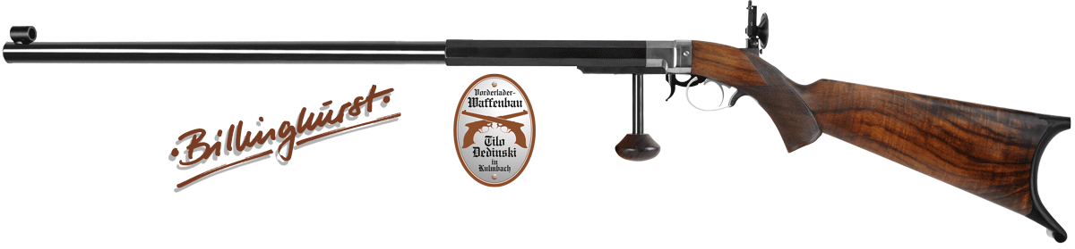 Billinghurst Unterhammergewehr 50m Vetterli mit ovalem System