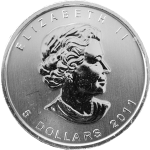 Canadadollar Vorderseite